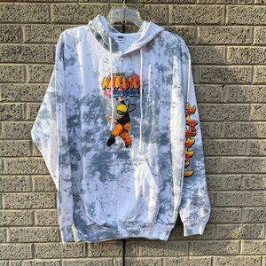 Naruto Shippuden Shonen Tie Dye Hoodie NWT L